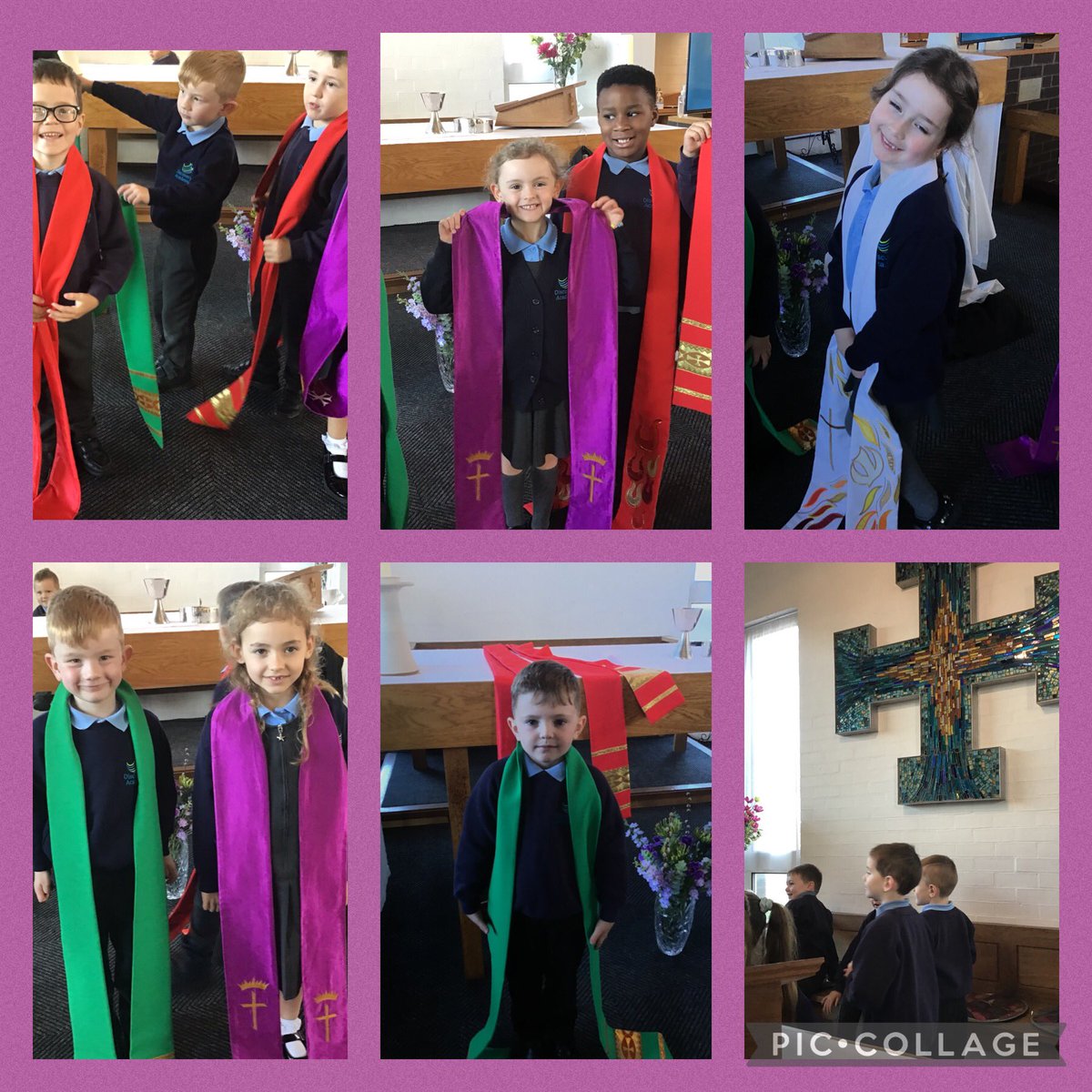Year1Discovery's tweet photo. Today Year 1 have been on an amazing trip to St Barnabus Church, learning lots of new facts from Reverend Sam #inspiring #discovering https://t.co/Y39Wa2C6TO
