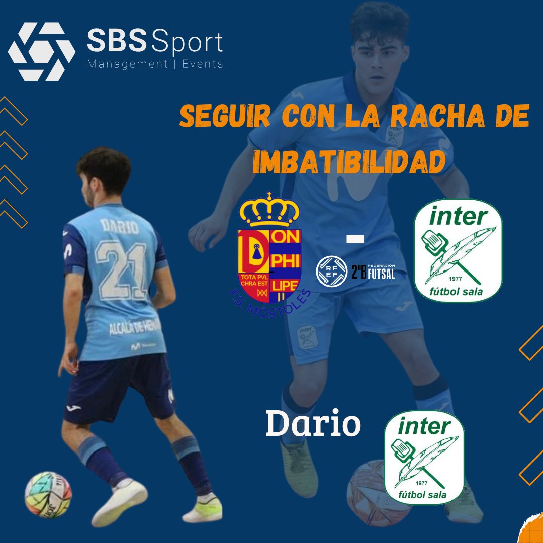_SBS_Sport's tweet photo. 2ª ᴅɪᴠɪsɪᴏ́ɴ ʙ

𝘿𝙖𝙧𝙞𝙤, en busca de seguir la racha de imbatibilidad con @AcademiaInterFS frente a 𝐌𝐑𝐁 𝐅𝐒 𝐌𝐨́𝐬𝐭𝐨𝐥𝐞𝐬 

➕ℹ️ https://t.co/i5kIcnCViG

#sbsplayers | @daariio_21 https://t.co/HdCevTdtAg
