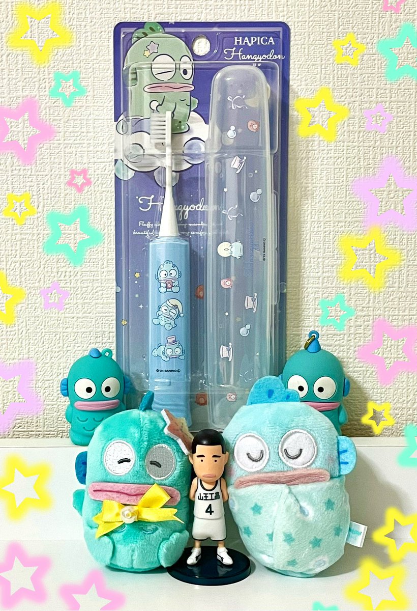 ハンギョドン 電動歯ブラシ 🦷✨今日は『いい歯の日』✨🦷 ドンキで買った🔥 ハンギョドン電動