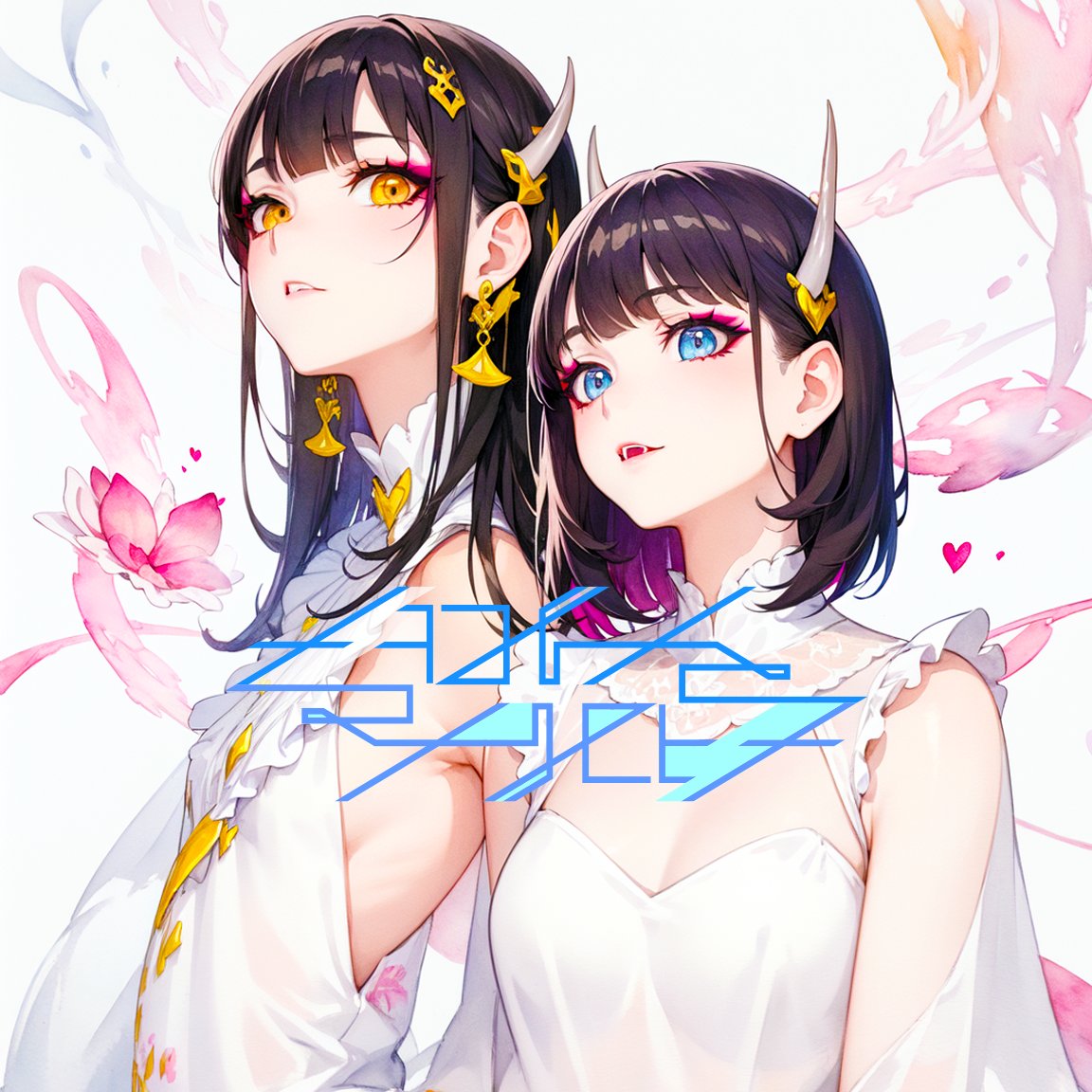 tsukiyo_mana's tweet image. ひさびさにね
激レア未ポスト作
おにっ娘コラボよ
#マナルヒナ

ふぅ～帰って仕事するです💨
今週もお疲れさまでした。