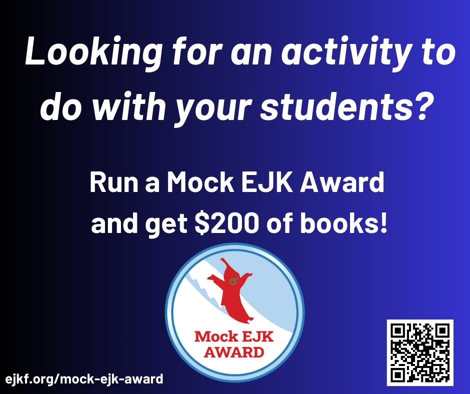 ow.ly/scaR50U2L9T 

 #EJKAward #mockEJK #EzraJackKeats #SnowyDay #Giveaway #Educators #Librarians #Bookshop #Education #Teachers #kidlit