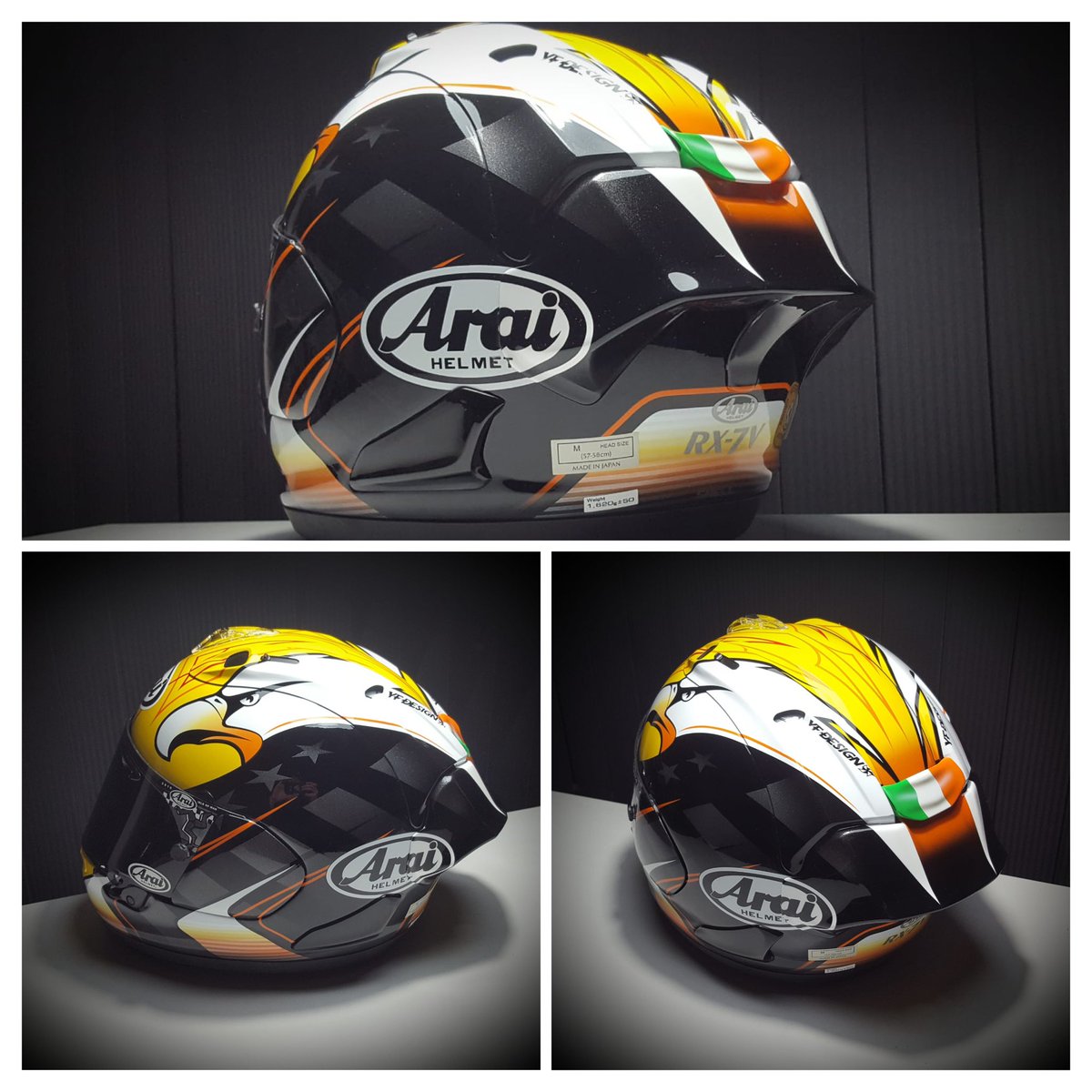 gazzadaz's tweet photo. #bikertwitter 

COMPETITION TIME

As most of you already know, @QueensferryMoto support & sponsor @ArranHands19 towards realising his dream of racing in the @ttracesofficial 👍👊🏁🇮🇲

His 2024 campaign was epic and I was mega proud to be a part of it👊

We’ve got even more plans for the roads planned for 2025, so I’m offering a ‘one-off’ mega prize to help raise some additional funds😜👍

The prize:

A bespoke designed & painted lid on the shell of your choice (excl. carbon🙏) The amazing Rich of @RichartConcepts will do the doodling & his work is incredible😍 2 of mine & @GerryMccorrist1 pics below😜👊 - value c£2000

To enter:

Simply follow me, @QueensferryMoto @ArranHands19 @RichartConcepts & RT this post. In addition, each entry costs £20, & there’s a max of 5 entries per person.

Please DM @QueensferryMoto to enter stating how many entries you would like. I’ll reply with payment details and all entry funds will be held in QMR’s business account until the winning entry is drawn👍

No closing date as yet so everyone who wants a chance to win this awesome prize can get their entry(s) in. 

All funds raised will go straight to Arran’s racing fund👍👊🏁🏆

Good luck everyone🙏👍🤞