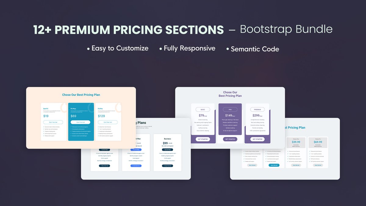DesignToCodes's tweet image. Pro Plan-Power Up Your Development with Advanced Features!
Get Yours: go.designtocodes.com/inStmb
#Pricing #plan #bundle
#bootstrap #d2c #DesignToCodes
