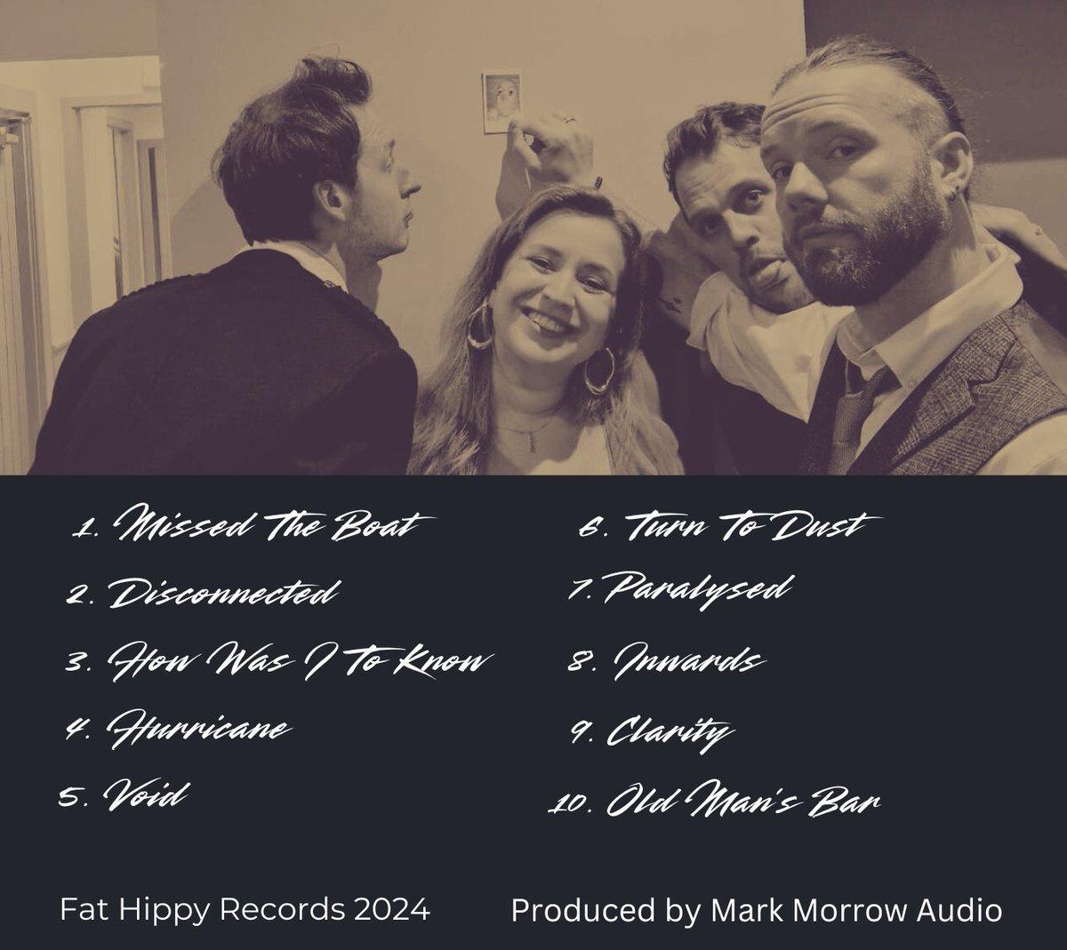 1 week to go before our album "Let Us Be The Last To Leave" is released! 
A whole lot of time, love and effort went into these tracks and we can't wait to share them all with you!