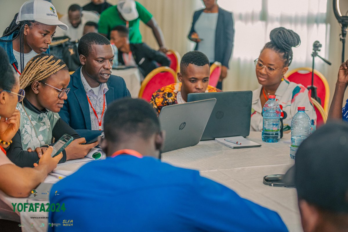 yaf_africa's tweet photo. The highlight of #YOFAFA2024 is undoubtedly the adoption of the Yaoundé declaration by over 150 young African leaders, emphasizing the need for financing climate adaptation! ✨ This monumental move underscores the urgency for collective action against climate
#AdaptationFinance https://t.co/irkFeEvFsq