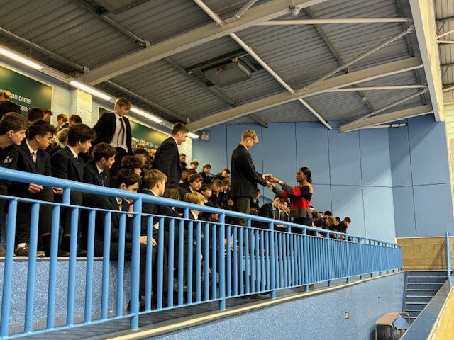 BedesKnights's tweet photo. Knights House assembly this morning saw five pupils achieving rewards for going above and beyond. For their independent research for Black History Month & accumulation of merits. Well done to all!
#BeConscientious #BeCourageous #BeCurious #BeCompassionate
@bedesnews @BedesHead https://t.co/OYcDXOnDLm