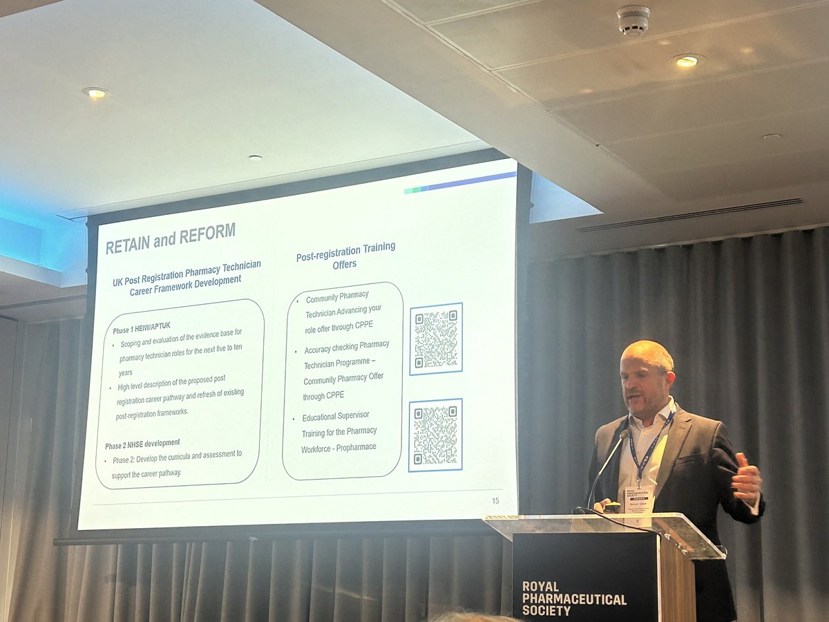 <a href="/Liz_ORiordan/">Dr Liz O'Riordan</a> <a href="/tase3121/">Tase Oputu</a> <a href="/RichardCattell1/">Richard Cattell</a> <a href="/alisonstrath/">Alison Strath</a> <a href="/cathyharrison00/">Cathy Harrison</a> <a href="/RichardCattell1/">Richard Cattell</a> discussing the themes of the <a href="/NHSEngland/">NHS England</a> long term workforce plan referencing our commissioned work at @APTUK1 on post-qualification career framework development - currently in phase 1 with HEIW, <a href="/KerryAnne621/">Kerry Street</a> <a href="/PWD_South/">Pharmacy Workforce Development South (PWDS)</a> 

#Recruitment #Reform #Retention