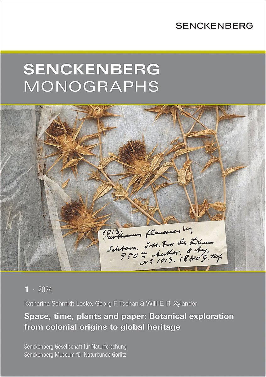 LIB (@leibniz_lib) on Twitter photo 🌿"Space, Time, Plants and Paper" 🍂: published and definitely worth reading: outcome of the workshop (@leibniz_values) with guest editors from @LEIBNIZ_LIB, Museum Koenig Bonn & Görlitz, <a href="/Senckenberg/">SENCKENBERG</a> 👉schweizerbart.de/publications/d…
#history #biohistoricum #plants #provenance #botany 🌿"Space, Time, Plants and Paper" 🍂: published and definitely worth reading: outcome of the workshop (@leibniz_values) with guest editors from @LEIBNIZ_LIB, Museum Koenig Bonn & Görlitz, <a href="/Senckenberg/">SENCKENBERG</a> 👉schweizerbart.de/publications/d…
#history #biohistoricum #plants #provenance #botany