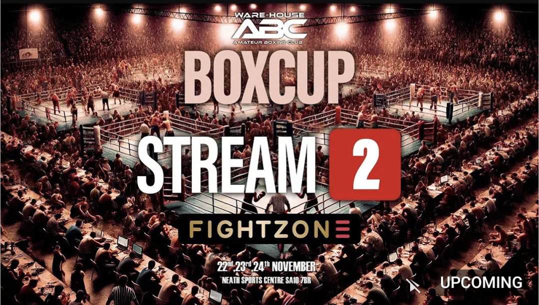 🚨🚨 Two Weeks Out 🚨🚨
🔥💥 All Three days of Boxcup will be streamed on all FightZone Platforms 💥🔥

#boxcup #liveboxing #livestream #boxing #fightzone