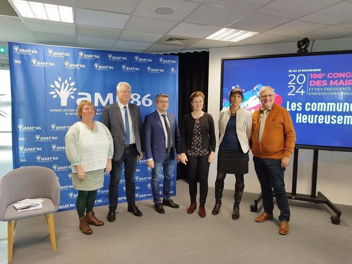 Association des maires de la Vienne tweet media