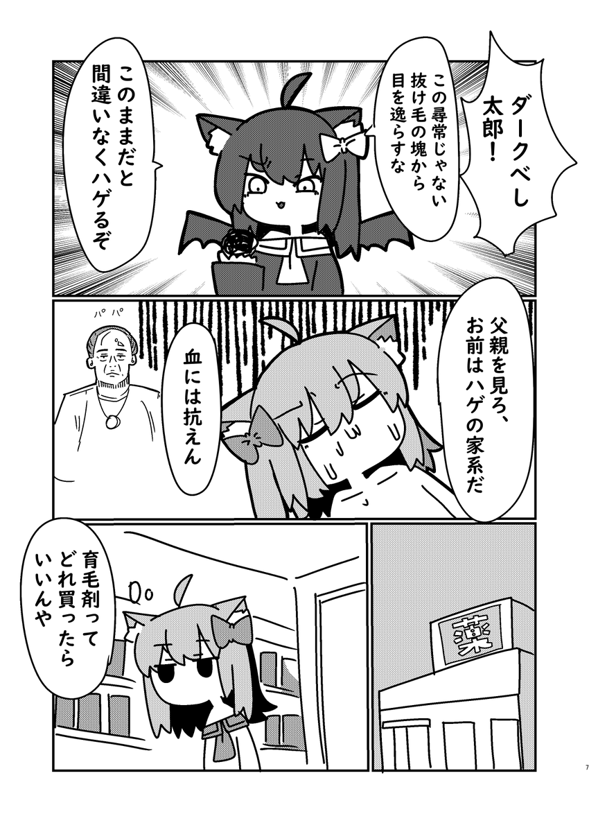 オタク、育毛剤を使うレポ漫画(2/3) 
