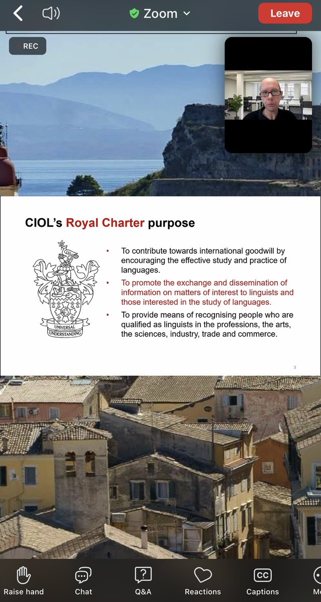 ConsultSlovak's tweet image. Did you know #CIOL is the only membership organisation uniting professionals working with languages with #royalcharter ⁉️Now with our own @johnworne on #AI #advantages #perils &amp;amp; highly problematic #biases and why #humantranslator still matters! #slovaktranslatoruk @LanguageShow