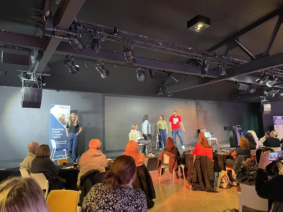 We even have some guest stars in the performance from one of our school colleagues well done Ged 👏 

Looking at opportunities schools may have to prevent radicalisation ⭐️ 

#safeguardingconf24
<a href="/OddArtsUK/">Odd Arts</a>