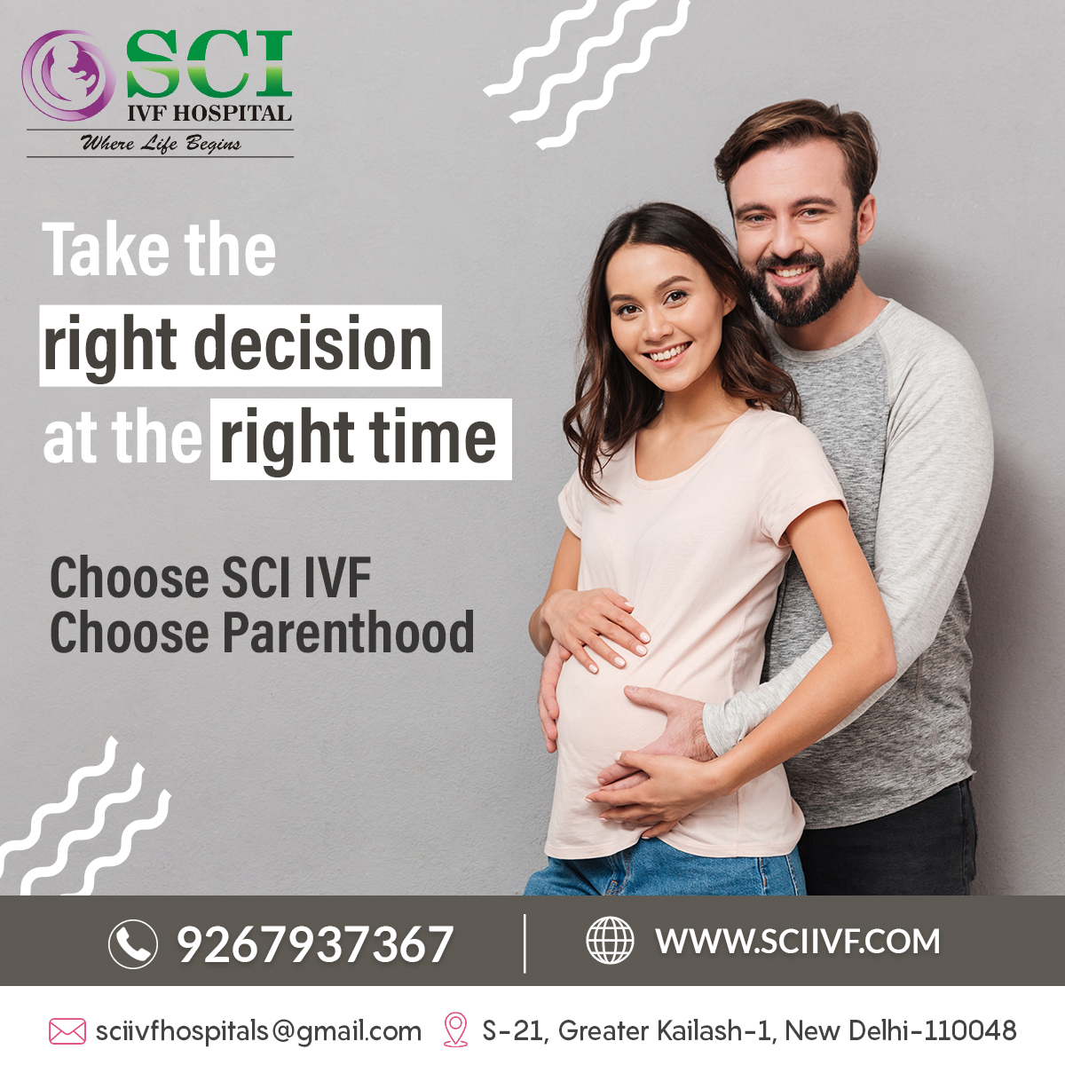 sciivf's tweet image. ✨ Suffering from infertility? Don’t wait! Take the right decision at the right time! ✨

Contact Dr. Shivani Sachdev Gour today for an IVF consultation and take your first step toward parenthood. 🌸👶

#IVF #InfertilitySupport #DrShivaniSachdevGour #ParenthoodJourney #SCIIVF