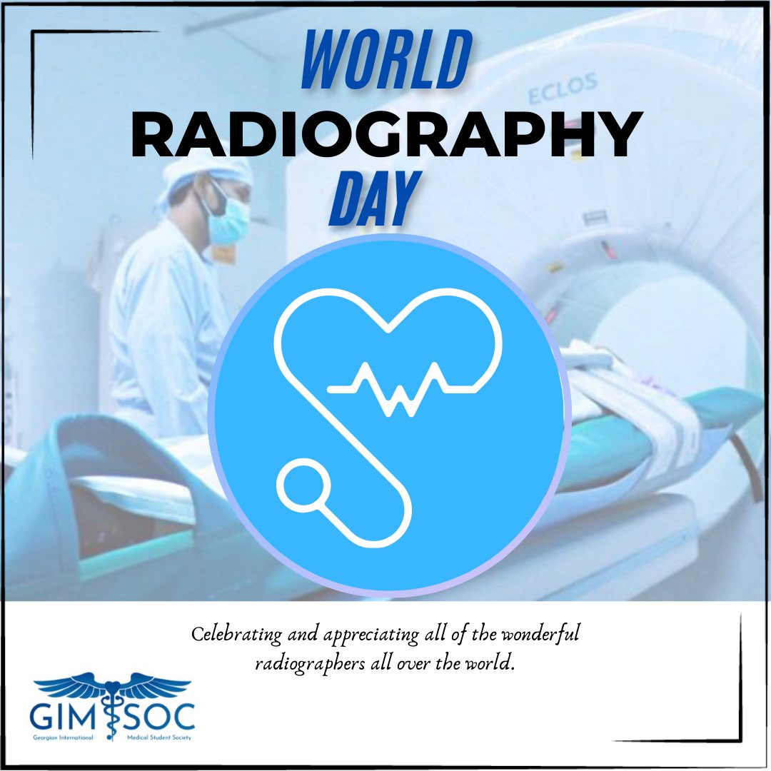 gimsoc21's tweet photo. Wishing you a happy #WorldRadiographyDay, today!
As med students, we’re grateful for the incredible radiographers who help make diagnoses possible and support patient care every day.
Here's to the behind-the-scenes champions of healthcare!🫶🏻
#Radiography #PatientCare #Healthcare https://t.co/euM117fXhi
