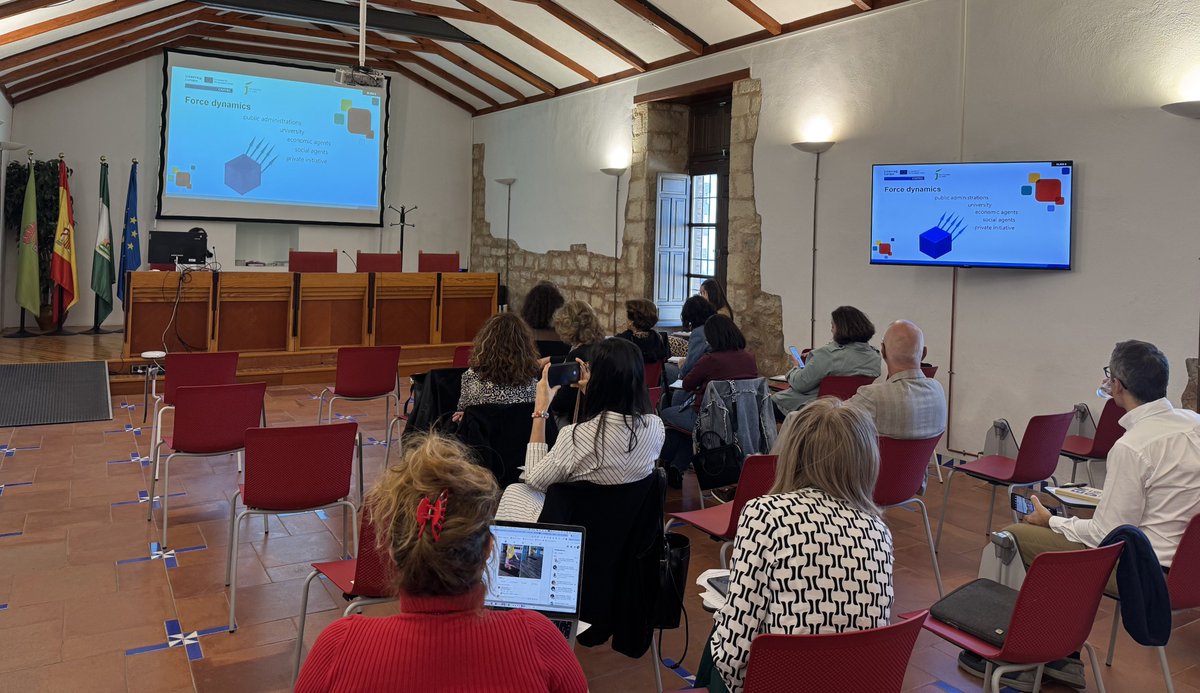 👉 Ayer participamos en la segunda reunión interregional de socios del 𝗽𝗿𝗼𝘆𝗲𝗰𝘁𝗼 𝗘𝘂𝗿𝗼𝗽𝗲𝗼 𝗖𝗜𝗩𝗜𝗧𝗘𝗖, del que forma parte la Diputación de Jaén, para dar a conocer la experiencia de Planificación Estratégica de la provincia de Jaén.🤝
#CIVITEC #InterregEurope