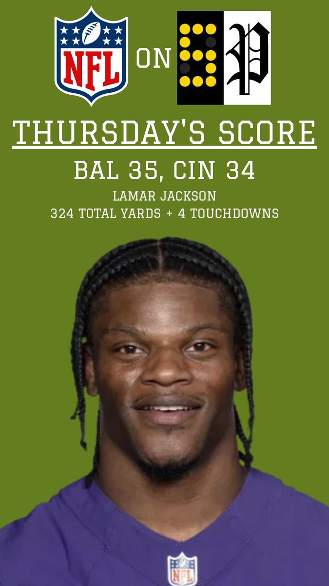 NFL on Scoreboard Page tweet media