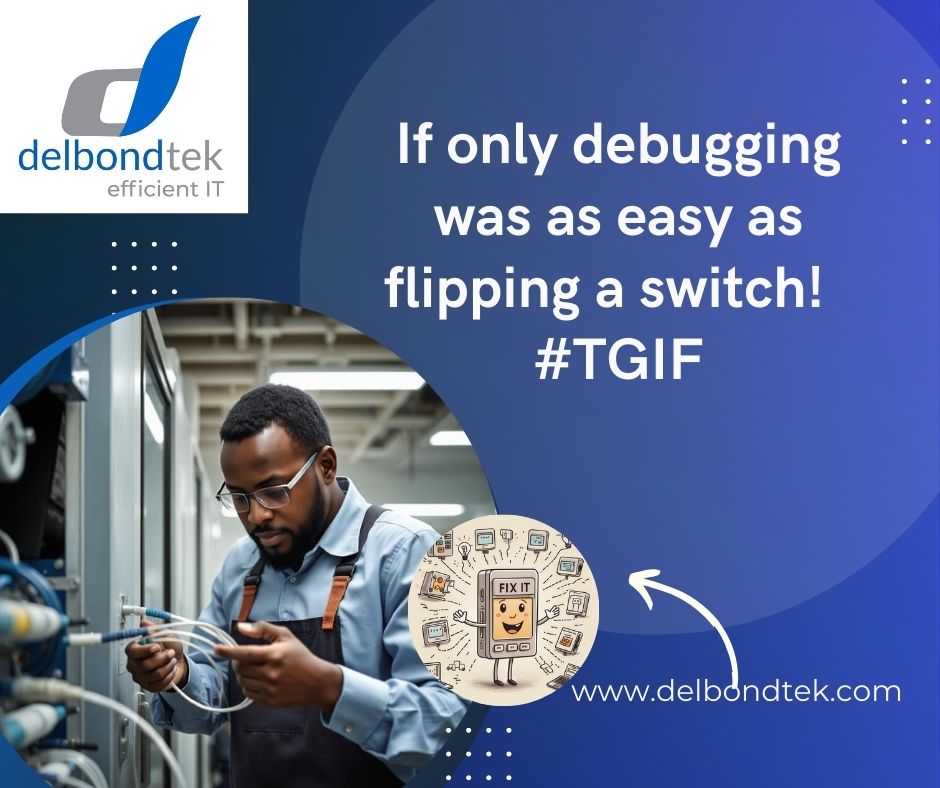 JDBonuedi's tweet image. #DelbondTek #EfficientIT