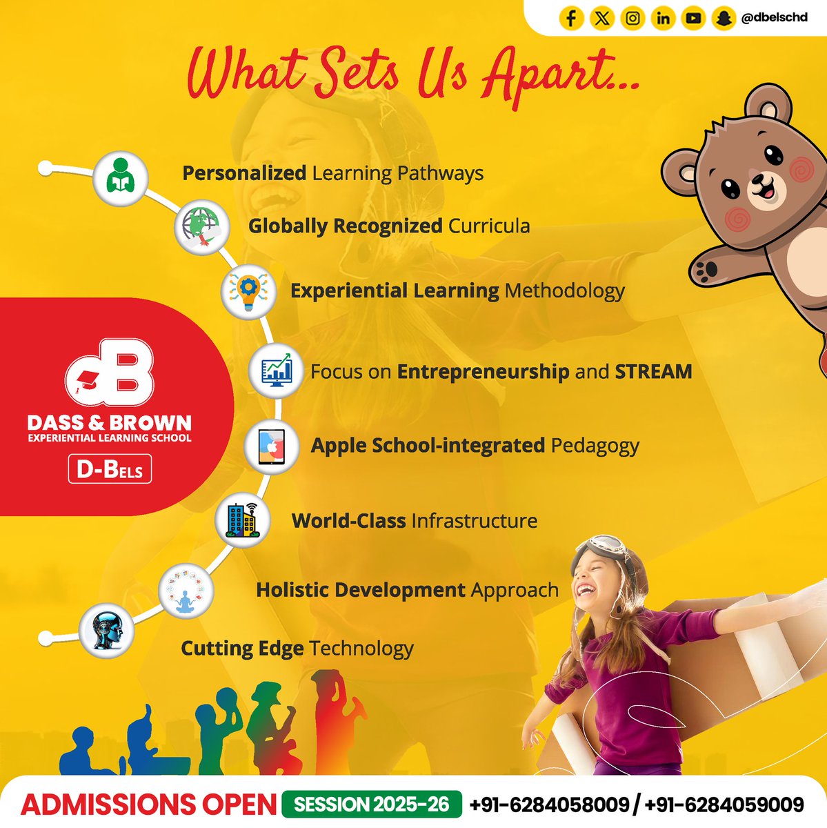 Dass & Brown Experiental Learning School (D-Bels) tweet media