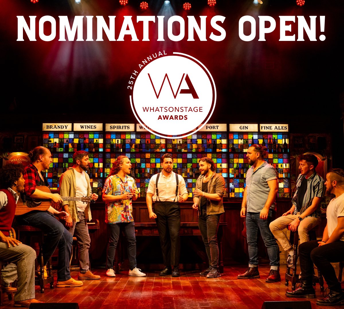 Choir of Man Fam, it would mean the WORLD to us if you nominated us for BEST WEST END SHOW in the #WOSAwards! 💛🍺

awards.whatsonstage.com/25th-annual-wh…