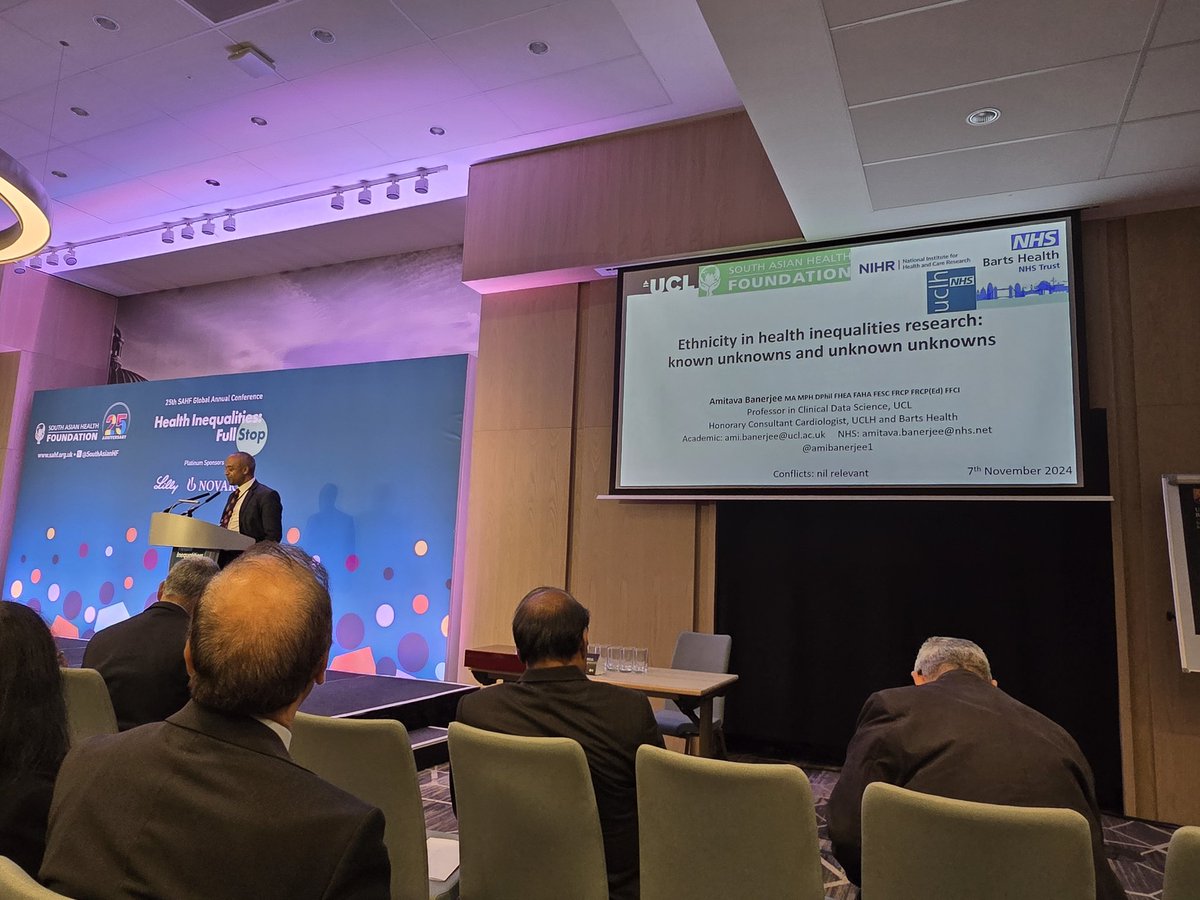 Dr Peter Zeh (@zehkedze) on Twitter photo #SAHF24 <a href="/amibanerjee1/">Prof Amitava Banerjee💙</a> currently addressing the 'Known unknowns and the Unknown unknowns in health inequalities research' <a href="/SouthAsianHF/">SAHF.ORG.UK</a> <a href="/covuni_chc/">Centre for Healthcare and Communities</a> <a href="/ucl/">UCL</a> <a href="/kamleshkhunti/">Prof Kamlesh Khunti</a> <a href="/docwas/">Prof. Wasim Hanif</a> #SAHF24 <a href="/amibanerjee1/">Prof Amitava Banerjee💙</a> currently addressing the 'Known unknowns and the Unknown unknowns in health inequalities research' <a href="/SouthAsianHF/">SAHF.ORG.UK</a> <a href="/covuni_chc/">Centre for Healthcare and Communities</a> <a href="/ucl/">UCL</a> <a href="/kamleshkhunti/">Prof Kamlesh Khunti</a> <a href="/docwas/">Prof. Wasim Hanif</a>