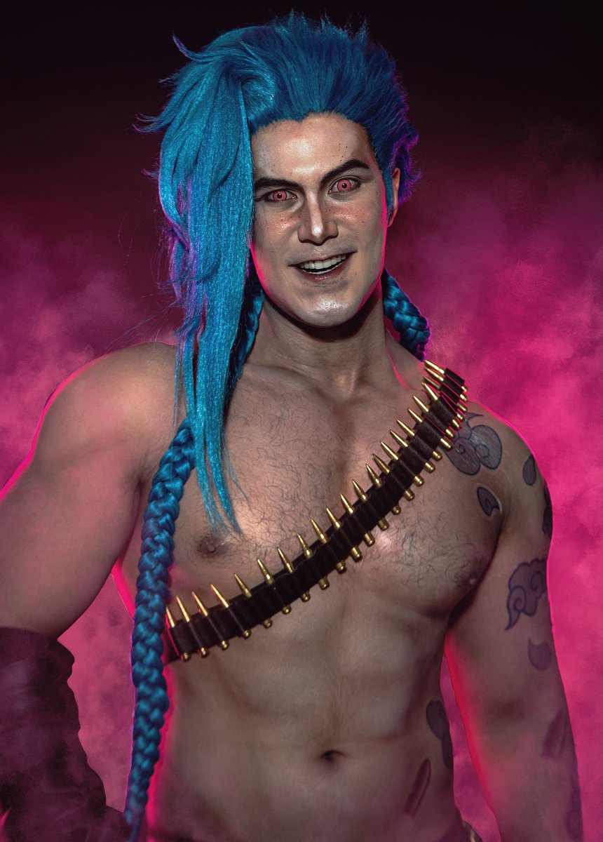 Here's the monster you created and he's gonna paint the town blue! My Male Jinx Cosplay as I join the #Arcane madness. I've always wanted to do this project and I am so happy to finally pull this off. Everybody is excited for season two on Netflix coming tomorrow and it's a