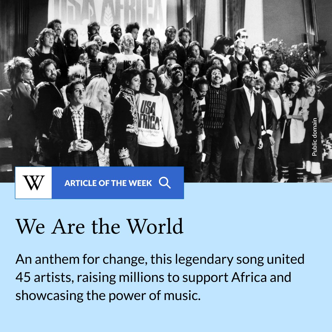 “We Are the World”, a charity single and global call to action, showed the incredible power of music to inspire change 🌍🎵

One of the masterminds behind this iconic anthem was the visionary producer Quincy Jones, who died earlier this week at 91 years old. Known for his genius