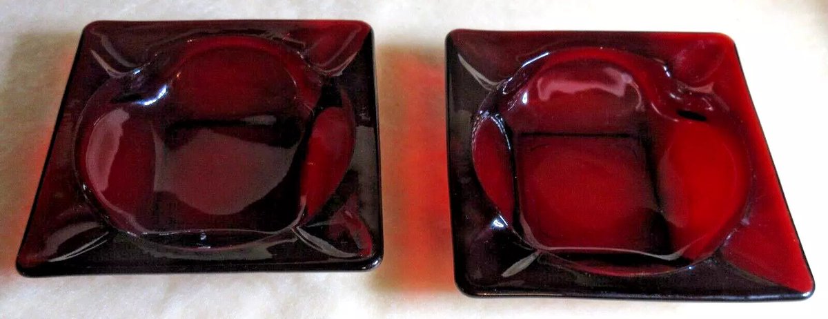 rusticrelics04's tweet image. Check out Vintage Anchor Hocking Ruby Red Glass Square Ash Tray 4 Slot 4 5/8" ebay.com/itm/2357558426… #eBay via @eBay #rubyred #Ashtray #collectible #glass #red