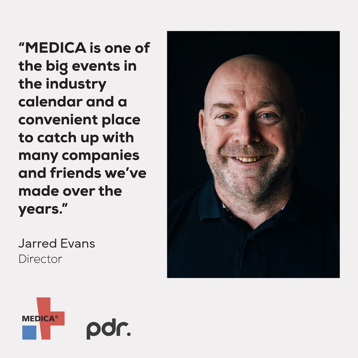PDR_Design's tweet image. Jarred Evans and Mengting Cheng are heading to @MEDICATradeFair, one of the world&apos;s largest medical trade fairs.

Want to meet with us at MEDICA? 

Get in touch now to arrange a meeting in advance.

pdr-consultancy.com/contact

@investWales