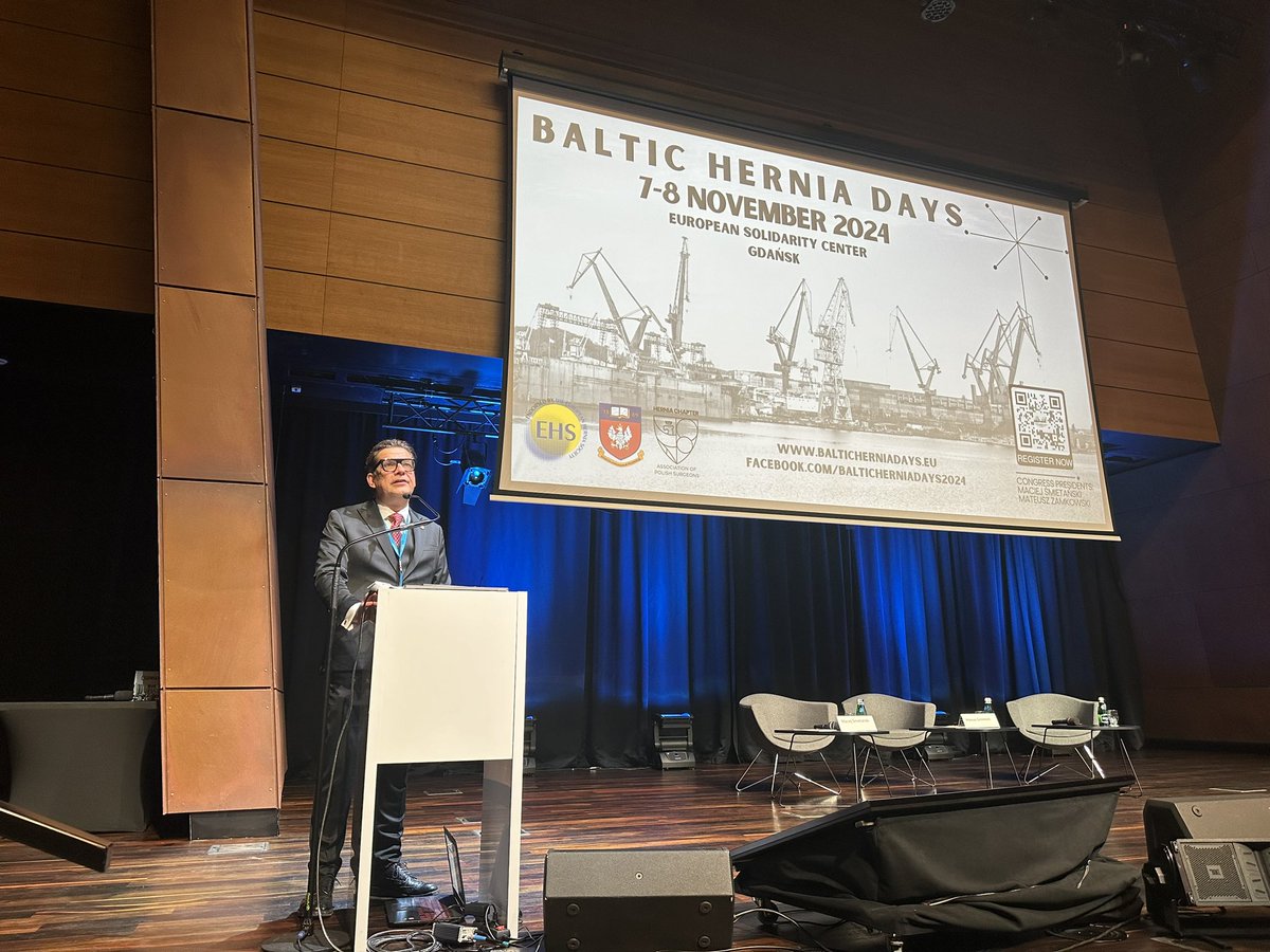 mpsimons's tweet photo. TAR, ACS versus Pneumoperitoneum versus Botox  for complex abd wall hernia discussion at #balticherniadays by @eurohernias @berrevoet #soniaribas #maciejsmietanski. #herniafriends @awreurope https://t.co/w4qCOiVM8V