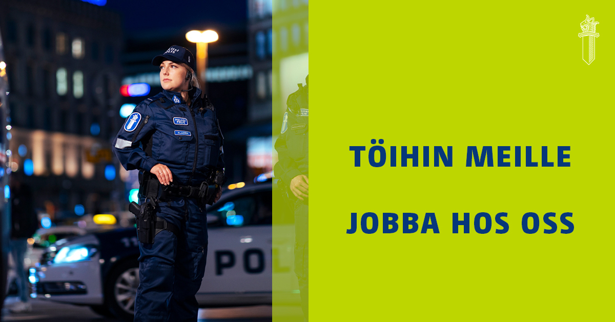 Meidän alueella on auennut useita paikkoja! Oletko etsimämme osaaja?

💼Rikoskomisario (tiedustelujohtaja)
💼Rikosylikonstaapeli x2
💼Korkeakouluharjoittelija rikostutkintaan
💼Lupa-asiantuntija x2
💼Lupasihteeri x2
💼Taloussuunnittelija

valtiolle.fi/fi/tyopaikat/?… #espoo #lohja