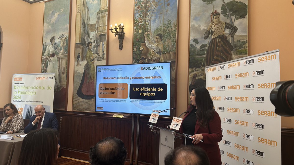 SERAM - Sociedad Española de Radiología Médica (@seram_rx) on Twitter photo <a href="/Area6VegaMedia/">Área 6 Vega Media</a> María Leal aborda la sostenibilidad en los servicios DPI desde la perspectiva de los TSID
#IDoR2024 <a href="/Area6VegaMedia/">Área 6 Vega Media</a> María Leal aborda la sostenibilidad en los servicios DPI desde la perspectiva de los TSID
#IDoR2024