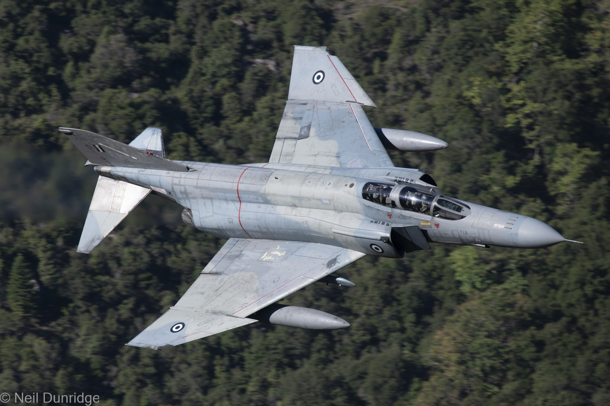 Chiv63's tweet photo. The highlight of Greece in Sept for me. I couldn't enjoy at the time, I had food poisoning, looking back on the images I'm glad I struggled through. #338Μ #117ΠΜ #338Sqn #Ares #Andravida #HAF #hellenicairforce #F4 #Phantom #phantomphriday #greekphantoms #lowlevel #ramsteinflag24 https://t.co/UjeSQJ754k