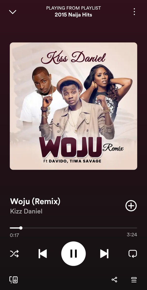gvdstime's tweet photo. Bet most of y'all don't know this song 😂
#Throwbacktoday #Davido #tiwasavage #kissdaniel https://t.co/utYZsa8wR0