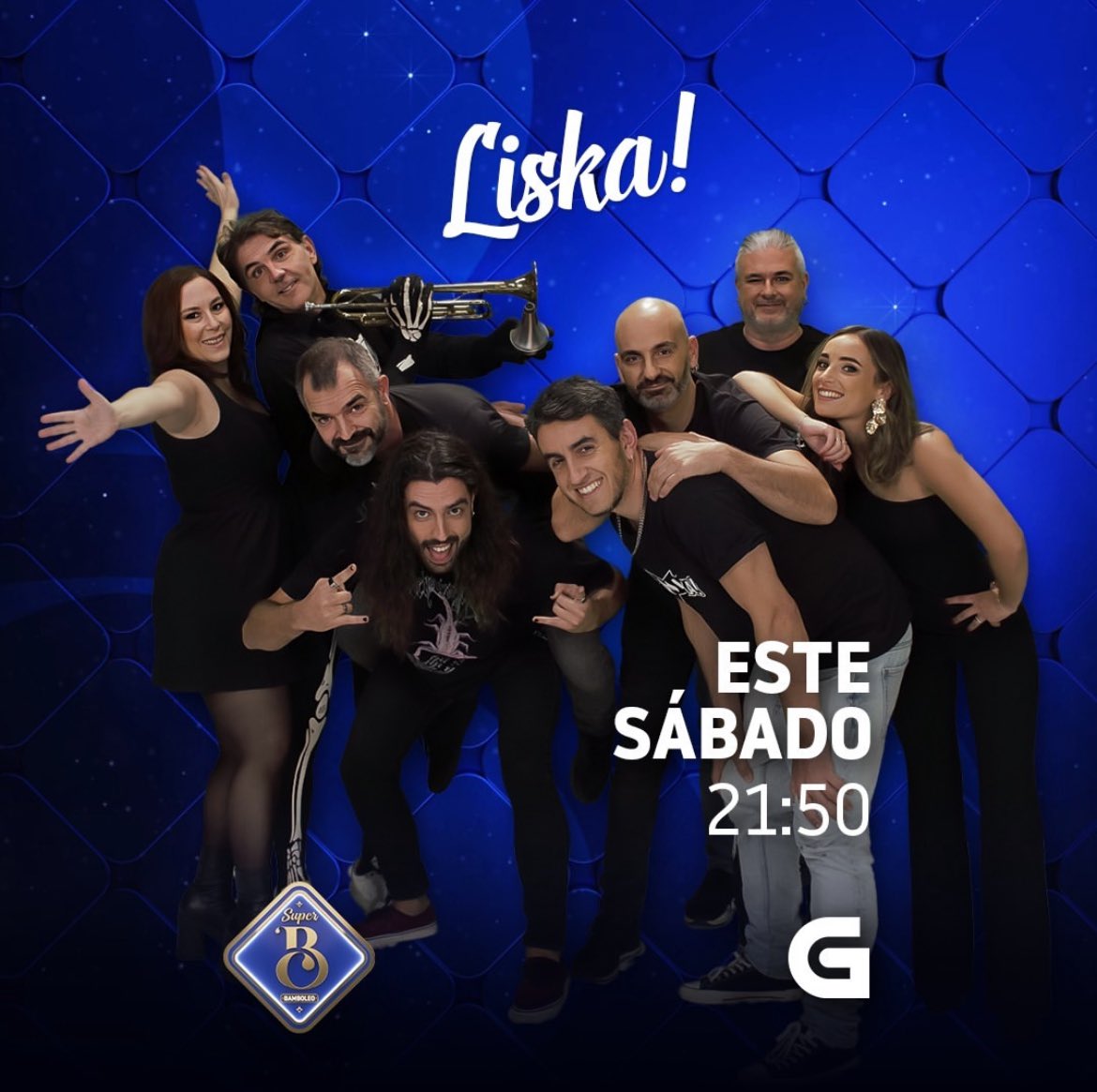 Este sábado às 21h50 andaremos no #SuperBamboleo da <a href="/TVGalicia/">TVG</a> 📺

Sintoniza 🫵🏽