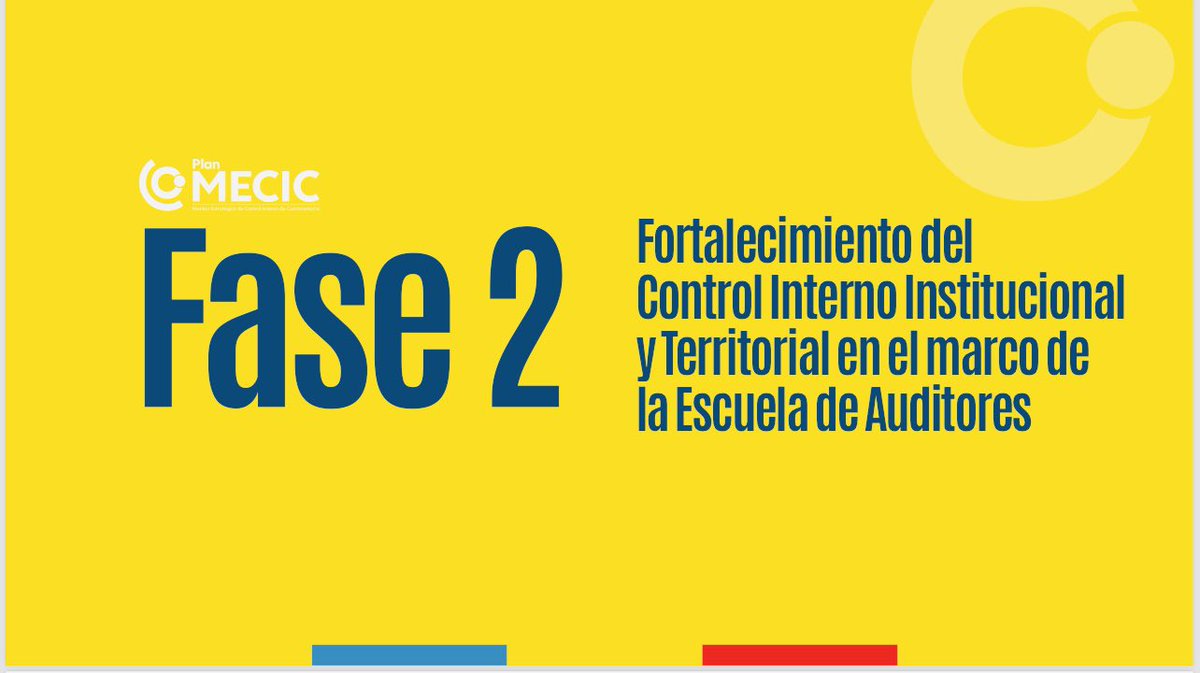 ControlIntCund's tweet image. 📍Avanza la Fase 2 del Plan Monitor Estratégico de Control Interno de #Cundinamarca -MECIC: Fortalecimiento Institucional y Territorial con la Escuela de Auditores. ¡Gracias a los más de 160 Jefes OCI del Dpto que se han sumado a este gran reto! 📚💪 #PlanMECIC #AuditoresInternos