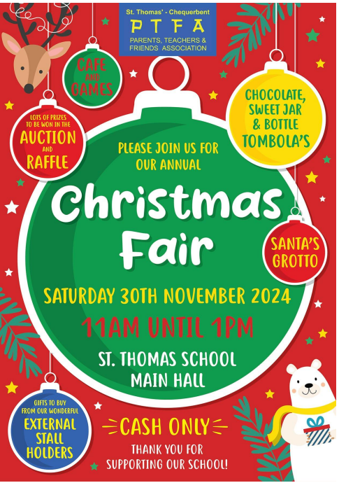 Please join us for our amazing Christmas fair 🎄🤶