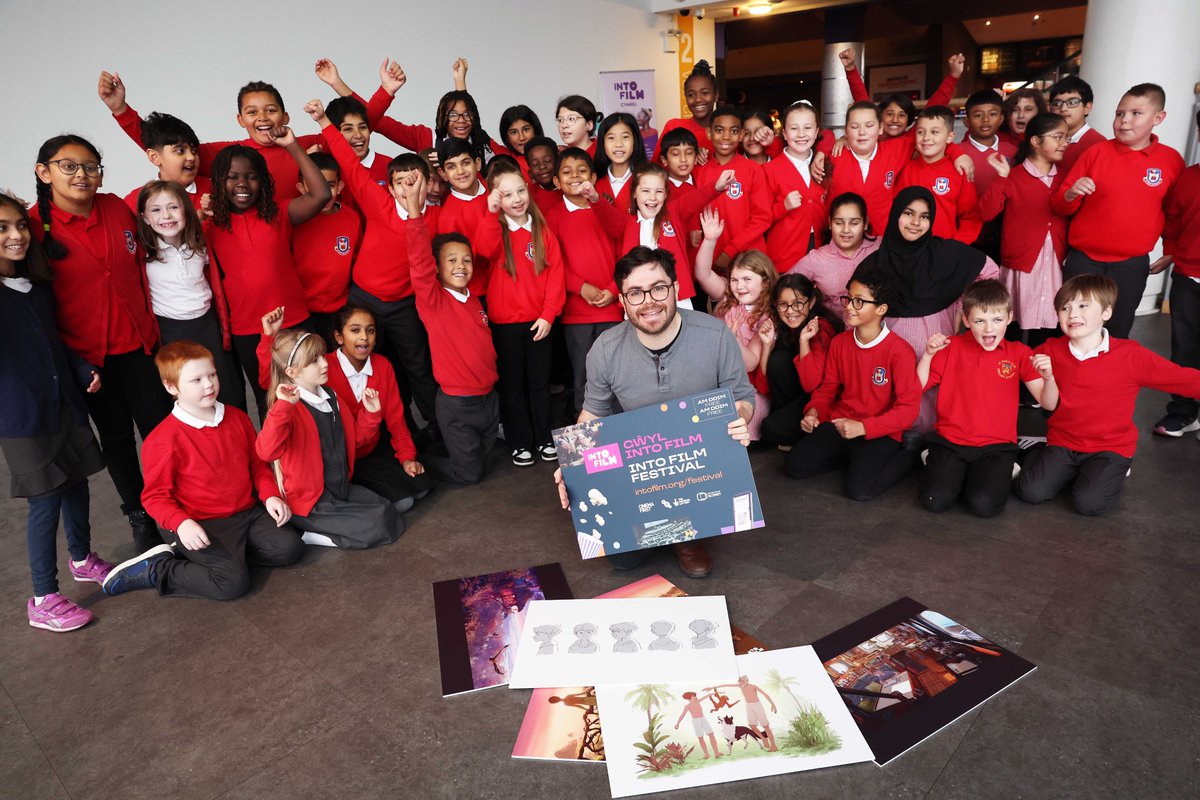 Into Film Cymru (@intofilm_cymru) on Twitter photo WAW! The launch of the Into Film Festival at <a href="/vuecinemas/">Vue</a> !
Diolch to Sam from BumpyBox for sharing his experience of making the film with our young audience.
As one pupil said – ‘that was inspirational and I want to be an animator!’
Diolch <a href="/FfilmCymruWales/">Ffilm Cymru Wales</a> & <a href="/CreativeWales/">Creative Wales</a> WAW! The launch of the Into Film Festival at <a href="/vuecinemas/">Vue</a> !
Diolch to Sam from BumpyBox for sharing his experience of making the film with our young audience.
As one pupil said – ‘that was inspirational and I want to be an animator!’
Diolch <a href="/FfilmCymruWales/">Ffilm Cymru Wales</a> & <a href="/CreativeWales/">Creative Wales</a>