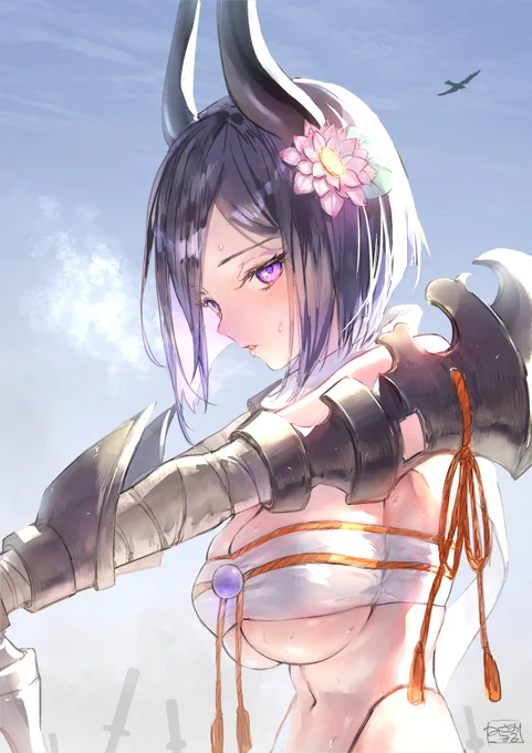 #いいおっぱいの日 この素敵な日に今年描いたおっぱいを再掲