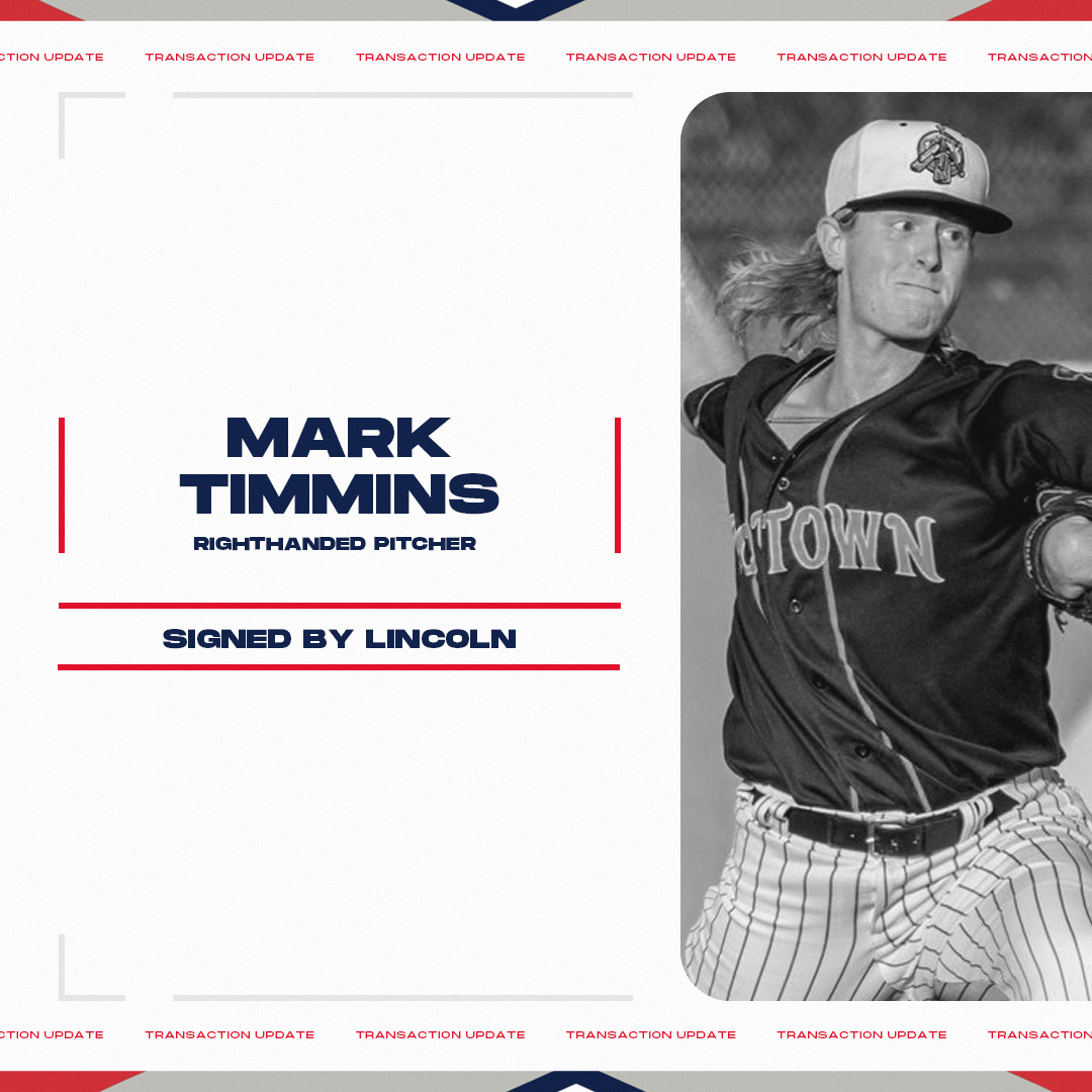 November 5 Transaction: <a href="/saltdogsball/">Lincoln Saltdogs</a> signed RHP Mark Timmins.

The @omahabsb and @sccbaseballne alum and former #Angels farmhand joins Lincoln after spending the past two seasons with the @gopaddleheads.