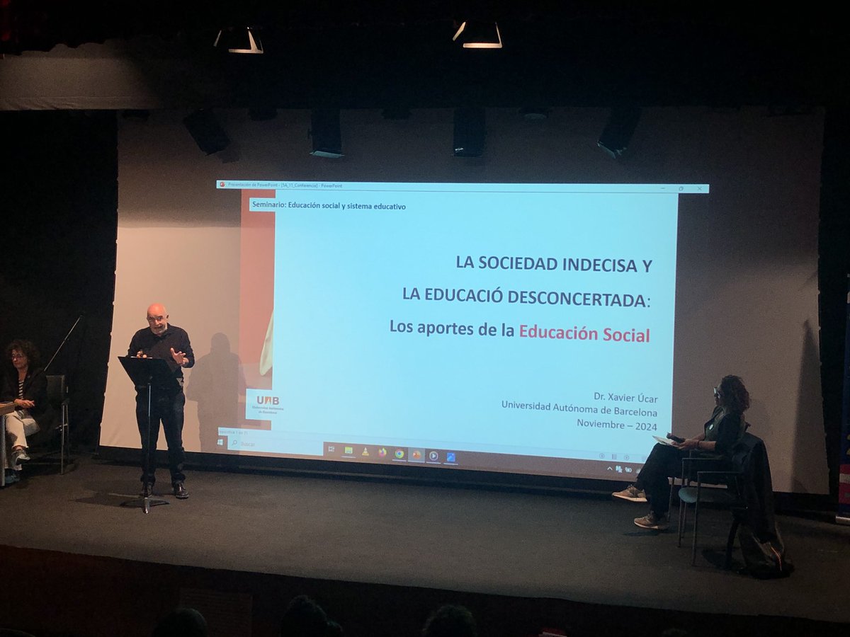 La sociedad indecisa y la educación desconcertada. Ya sólo el título de la ponencia de <a href="/xavierucar/">Xavier Úcar</a> en #GHEskolan nos pone los dientes largos. Nos ponemos a escucharle.