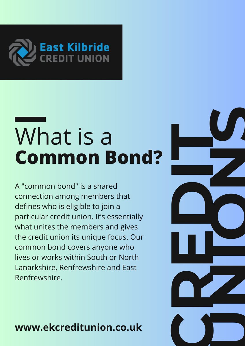 A common bond is what connects the members of a credit union. It’s the shared factor that unites everyone, whether it’s the place they work, the community they live in, or even their association with a specific group like a university or profession. 📚🏙️👩‍⚕️