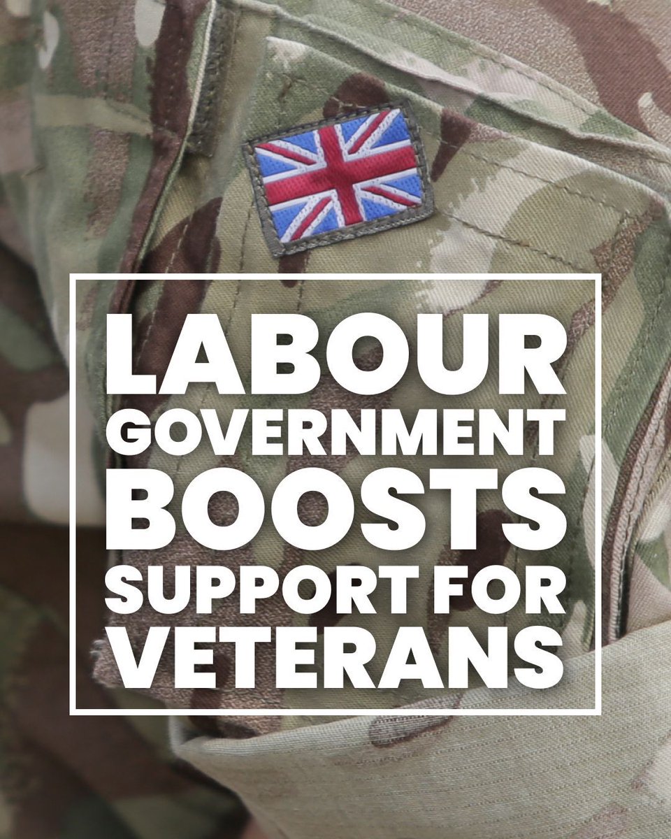 JOCampbellMP's tweet photo. Today @Keir_Starmer has committed millions of pounds of new funding for veterans’ homelessness support programmes.

Homes will be there for heroes across the UK. https://t.co/Cn6JbLeNf7