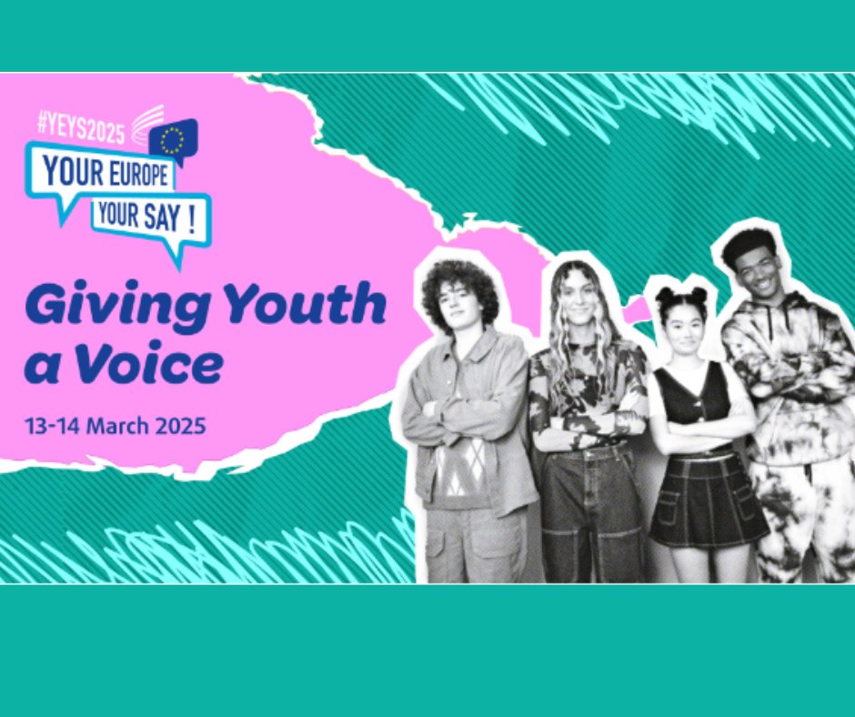 📣 ¡Tu Europa, tu voz! Una iniciativa de la UE para dar voz a la juventud
📌Todas las escuelas secundarias de Europa pueden presentar hasta el 25 de noviembre una solicitud para enviar a un/una alumno/a a participar en el evento
🔗aee.educacionfpydeportes.gob.es/actualidad/not…