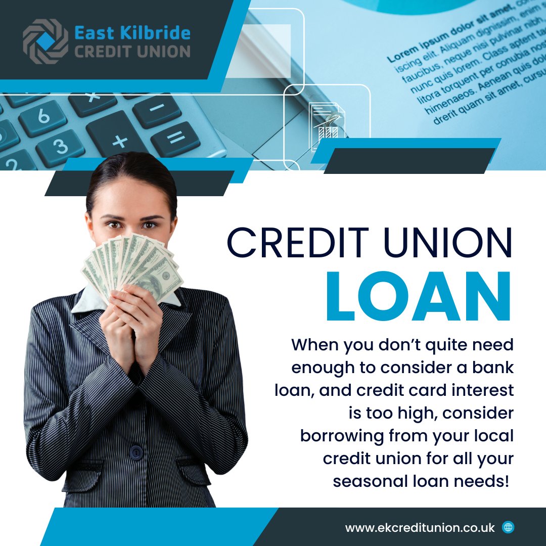 If you’re looking for a financial institution with a heart, East Kilbride Credit Union is here for you. 💙