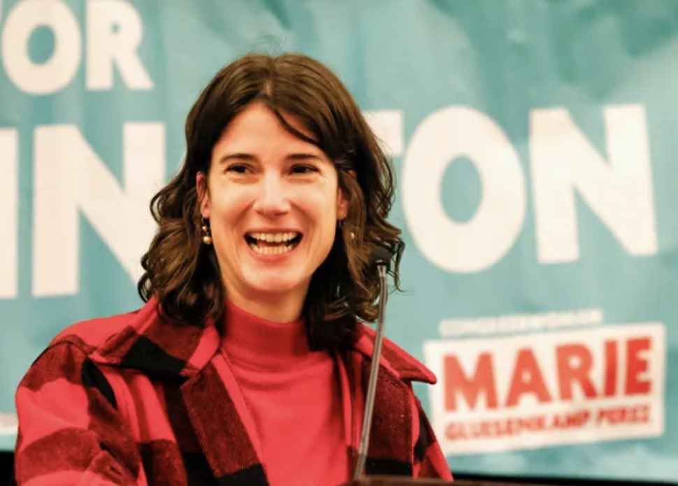 NEW: Democratic Rep. Marie Gluesenkamp Perez has won a second term in the House, fending off her GOP challenger in southwest Washington state. The race had remained too close to call since election night, but subsequent updates have maintained her 12,000-vote lead. 💙