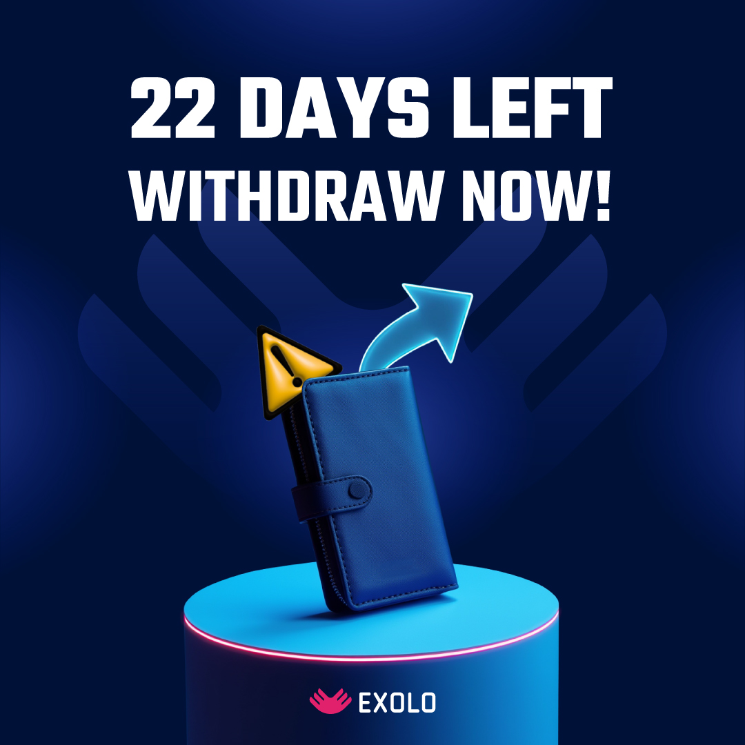 🚨 WARNING: Withdraw Now to Avoid Access Issues!

If you don’t withdraw your assets by November 30, access may become difficult and recovery could involve long delays. Withdraw all assets now to avoid complications.
Withdraw Now: exolo.org/en_US/
🖍If you need assistance,
