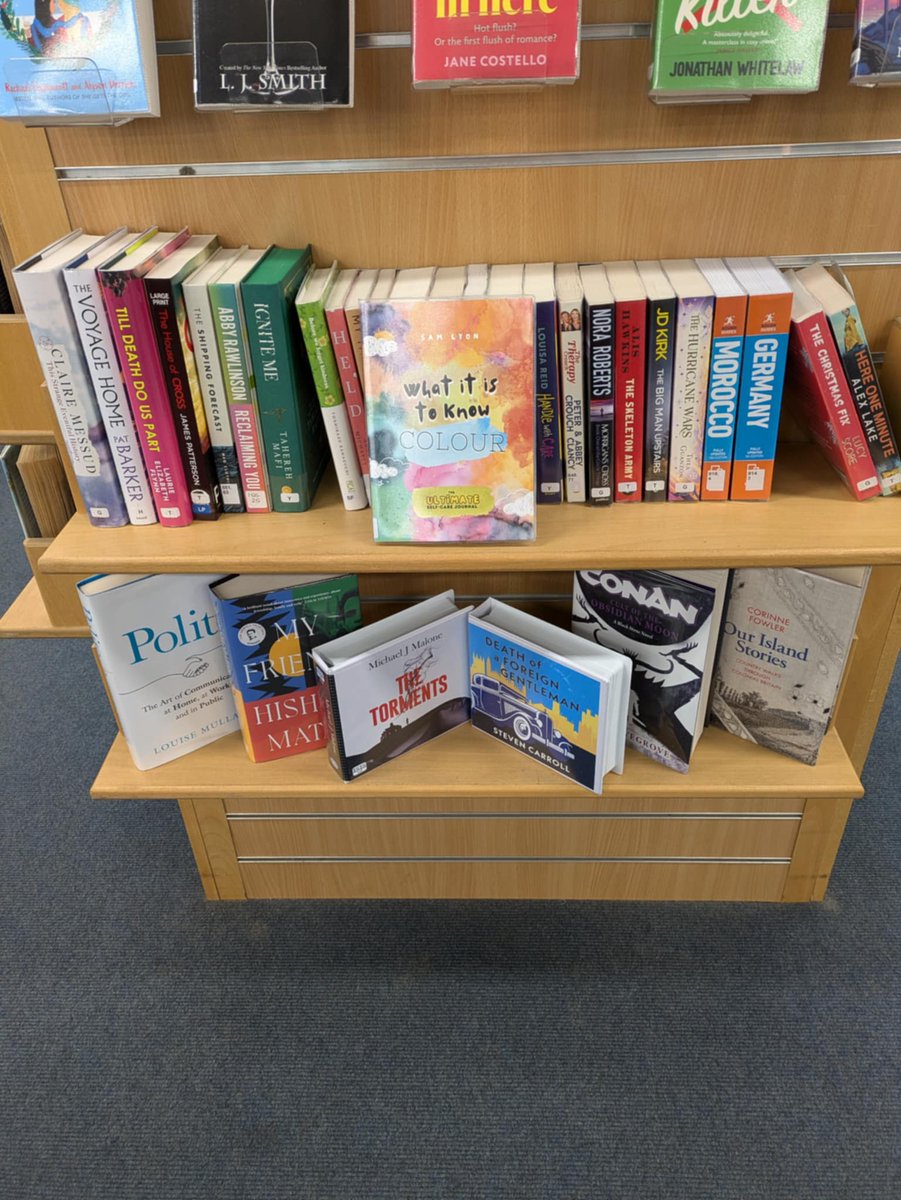 It's so exciting seeing my book appearing on library shelves, I cannot tell you how proud I feel!

If you fancy browsing the book before borrowing or purchasing a copy, you can now find it in the "New Books" section of Winsford Library.

Go check it out! 📖📚