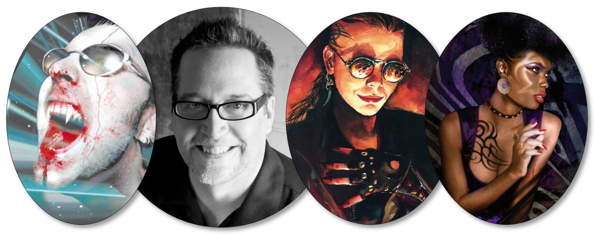 30 YEARS OF VAMPIRE: THE ETERNAL STRUGGLE: Artist in focus: Lawrence Snelly blackchantry.com/2024/11/08/vam… #vtes #vamily #worldofdarkness #cardgames #boardgames