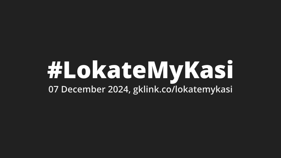 TiyaniTee's tweet image. REGISTRATION OPEN FOR LOKATE MY KASI CHALLENGE
Let's congregate on the 7th of December at UNISA for the Lokate My Kasi challenge. What will you build with Mapping Intelligence and Spatial Data?
REGISTER HERE: gklink.co/locakemykasi
#LokateMyKasi #SpatialData